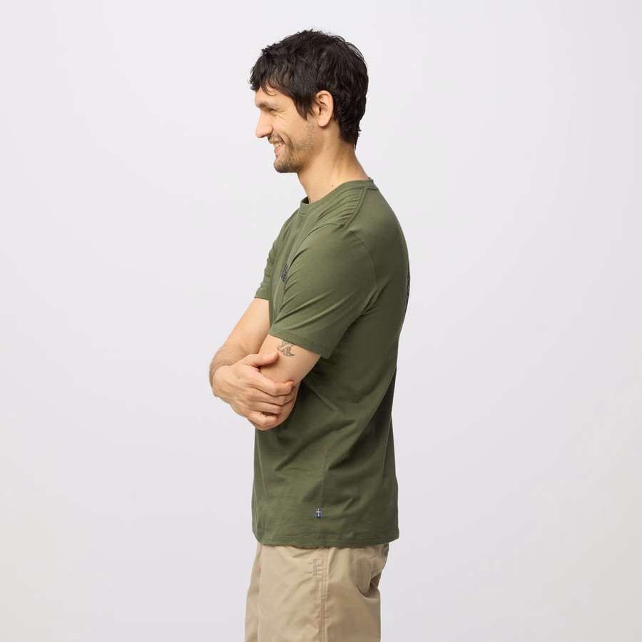 T-shirt Fjällräven pour hommes Swedish Forest