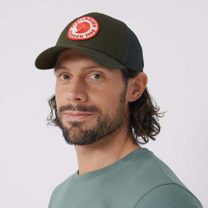 Casquette Langtradarkeps avec logo 1960