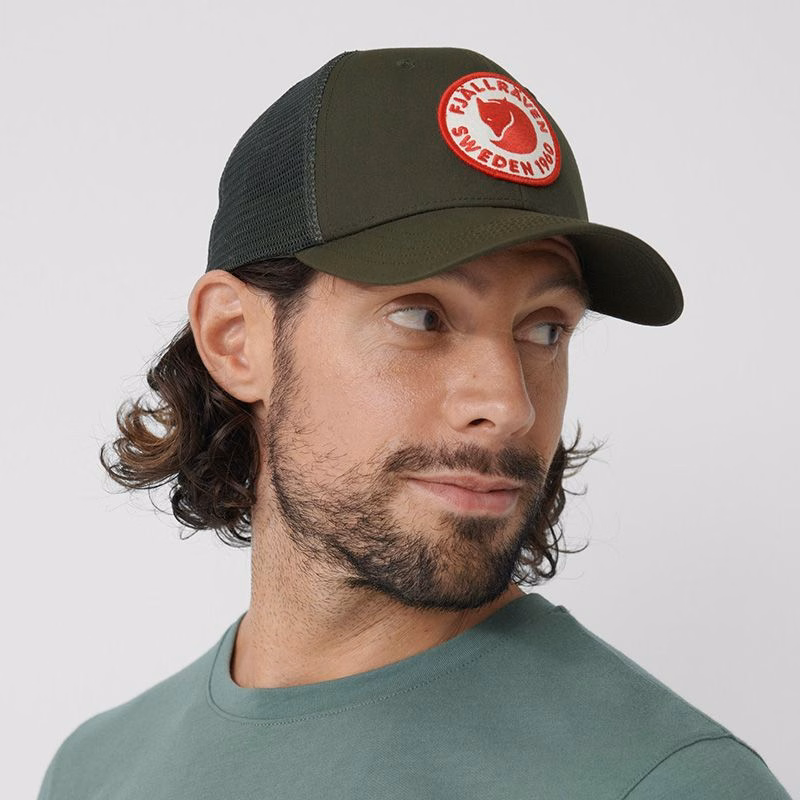 Casquette Langtradarkeps avec logo 1960