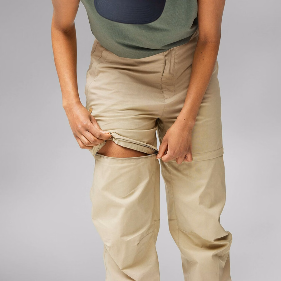 Pantalons de randonnée pour femmes Abisko à jambes courtes avec zip détachable