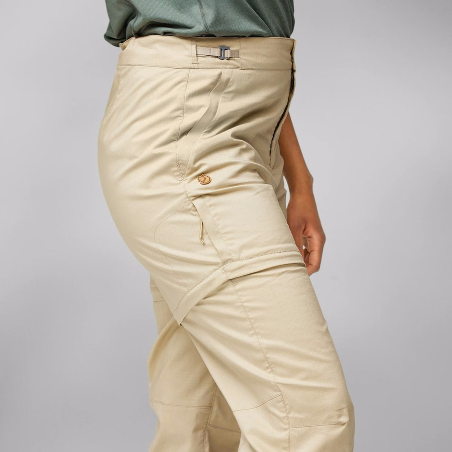 Pantalons de randonnée pour femmes Abisko à jambes courtes avec zip détachable