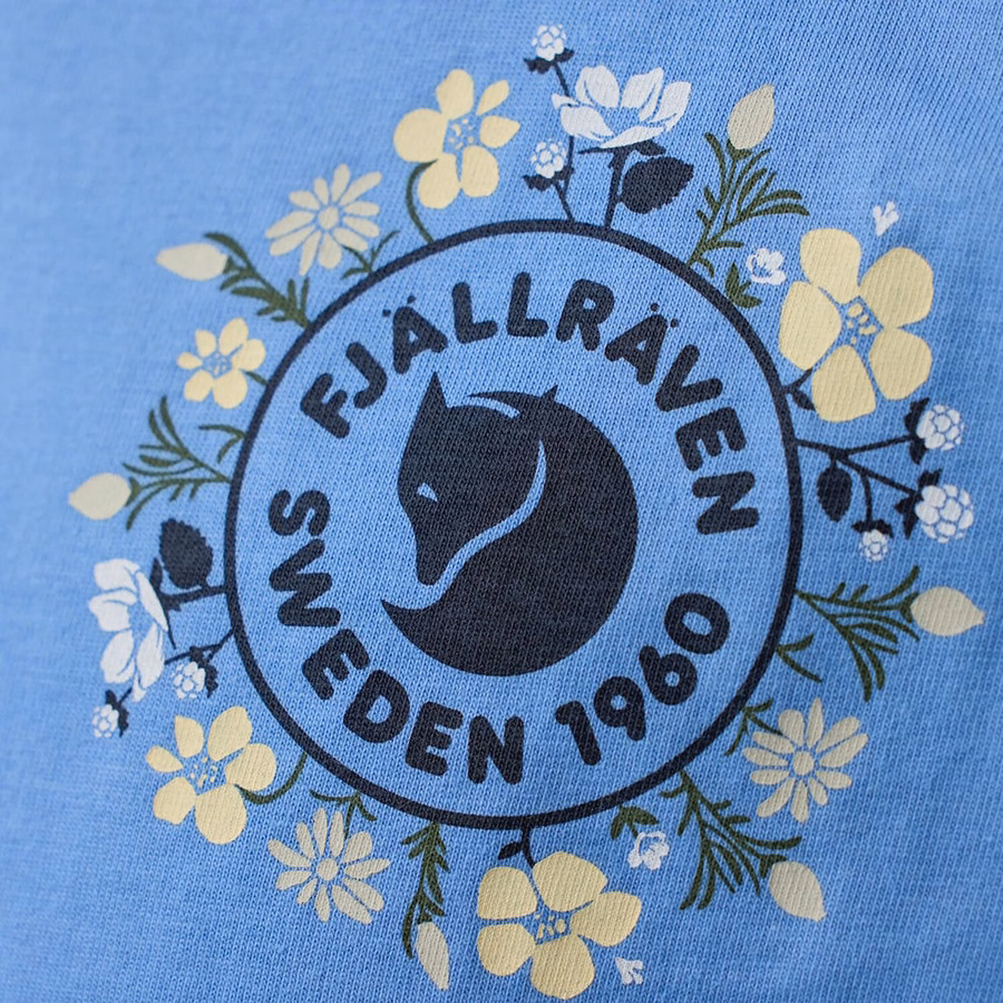 T-shirt Femme Fjallblomster Logo
