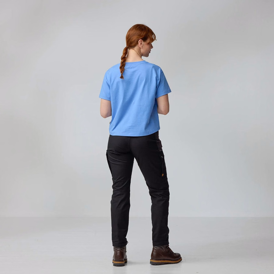 T-shirt Femme Fjallblomster Logo