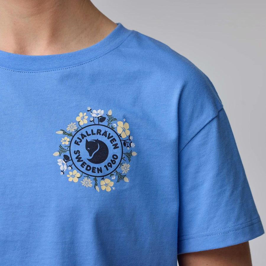 T-shirt Femme Fjallblomster Logo
